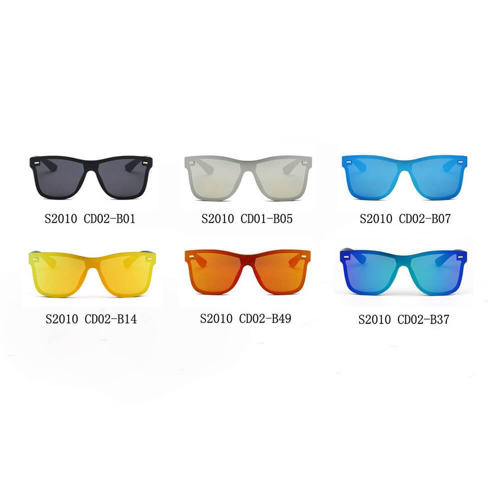 ALTO | Modern Colored Rim Men's Horn Rimmed Sunglasses