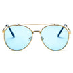 LAREDO | Modern Aviator Brow Bar Aviator Fashion Sunglasses