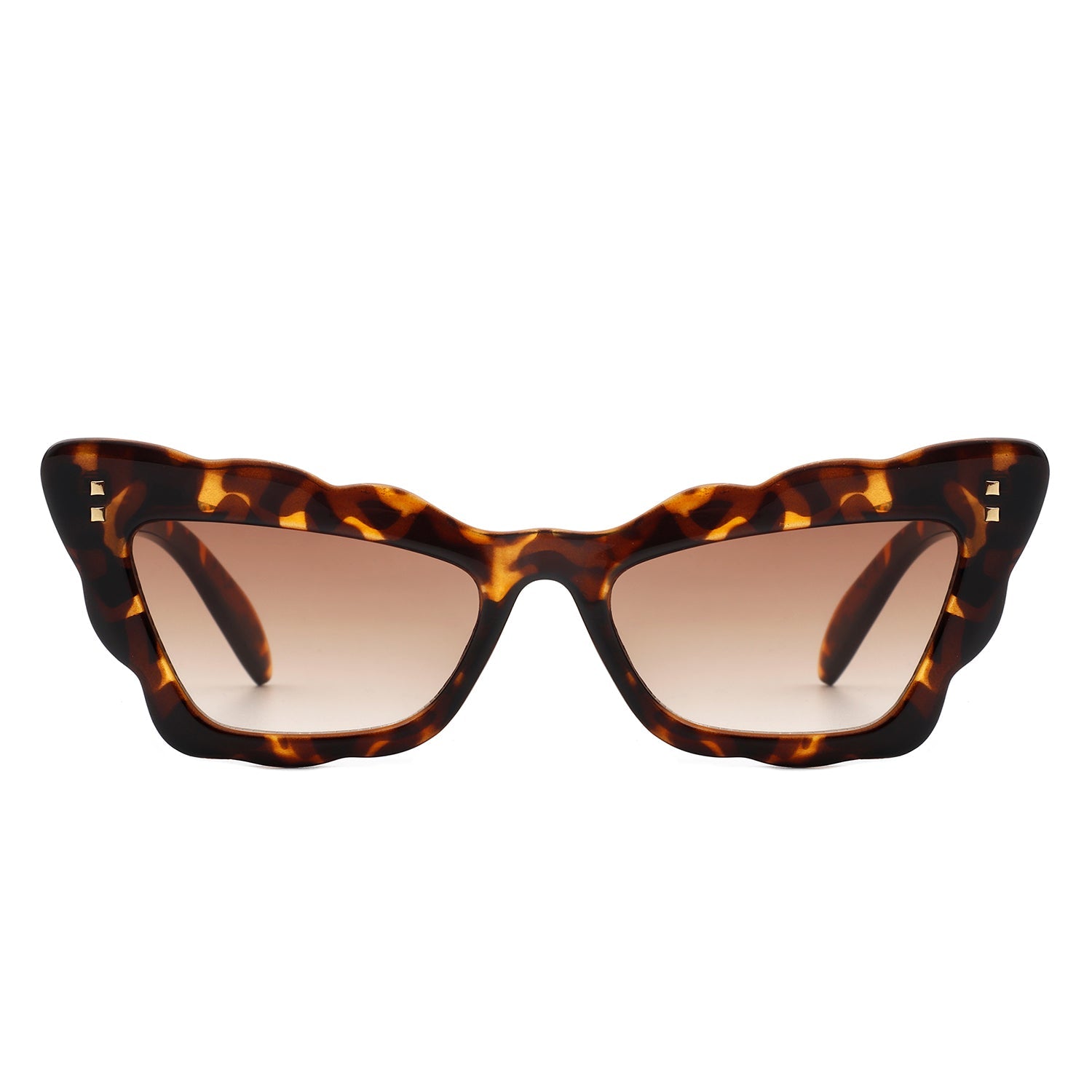 Radiance - Women Irregular Butterfly Wavy Frame Tinted Fashion