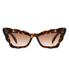 Radiance - Women Irregular Butterfly Wavy Frame Tinted Fashion