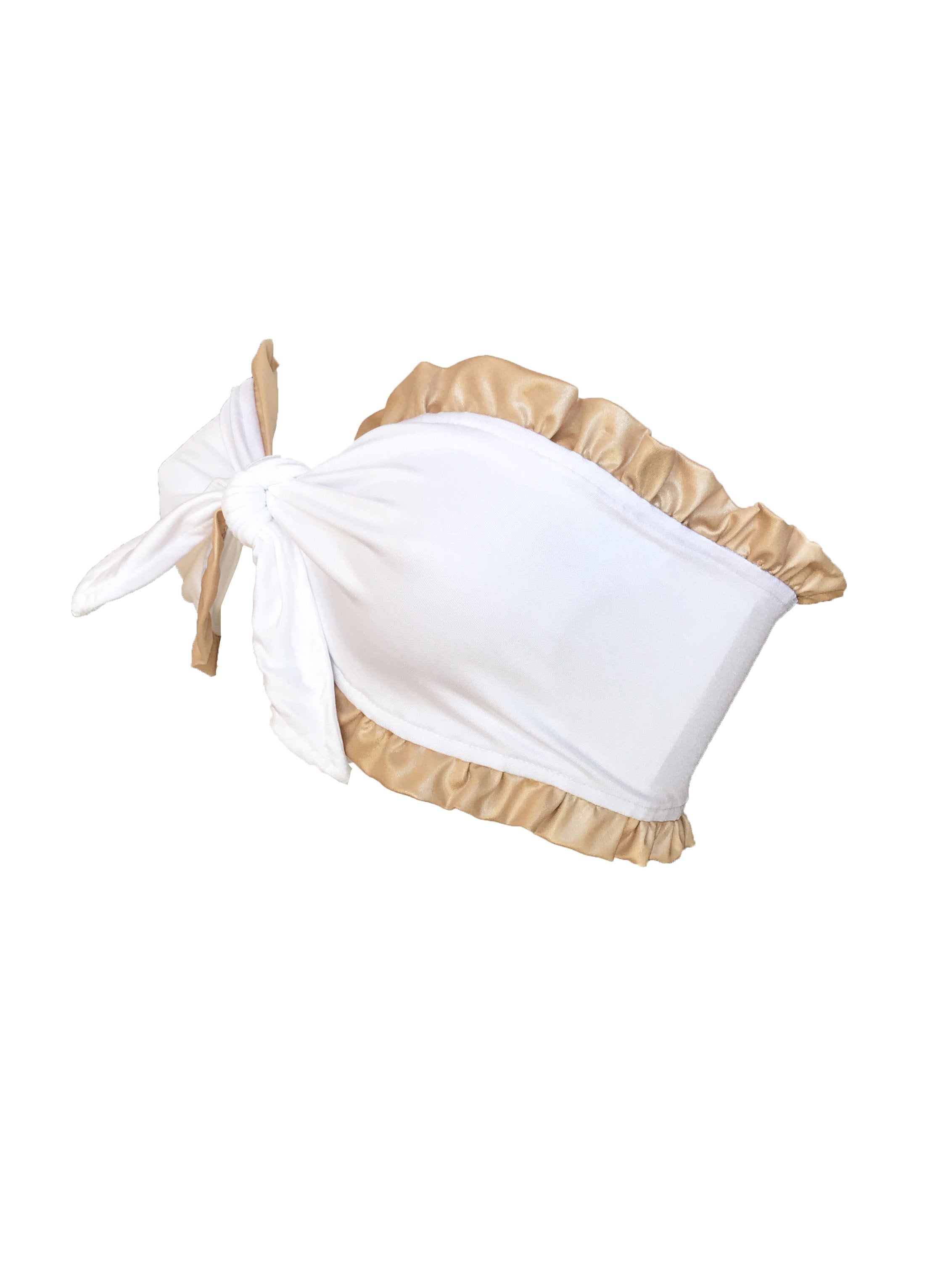 Haut bandeau Lexy - Blanc