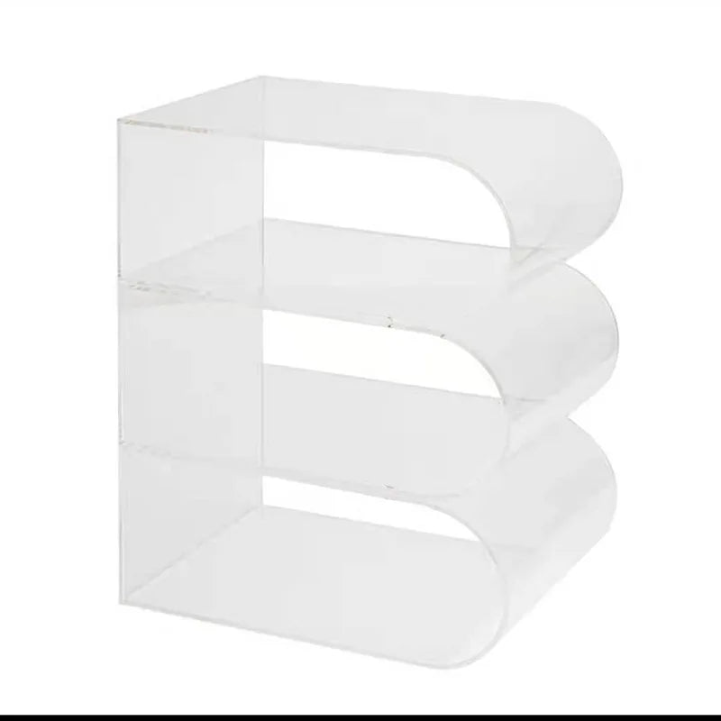 Modern Acrylic Magazine Rack