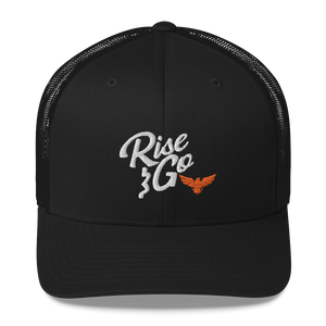 Find Your Coast Rise and Go Vintage Trucker Hat