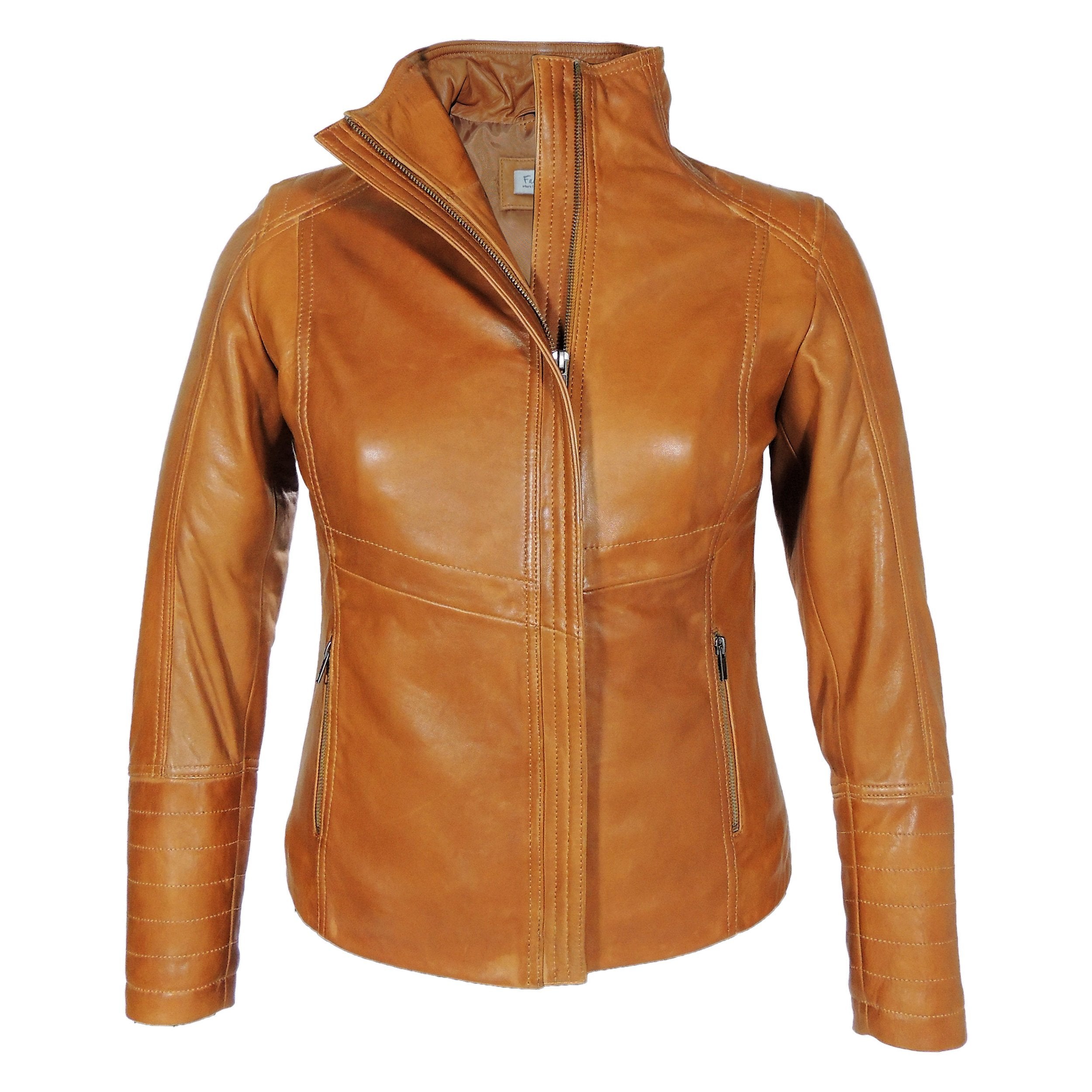 Veste en cuir Arra pour femme