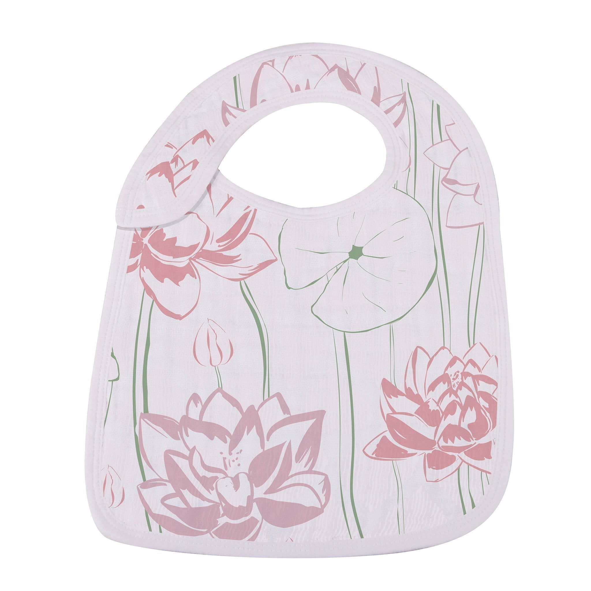 Under the Sea Bamboo Muslin Snap Bibs 3PK