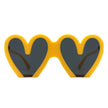 Skylette - Heart Shaped Oversized Party Fashion Sunglasses