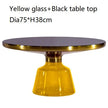 Classic Design Sebastian Herkner Round Glass Tea Side Table