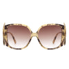 Vortexia - Oversize Irregular Frame Large Fashion Square Sunglasses