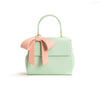 Cottontail - Mint & Light Pink Vegan Leather Bag