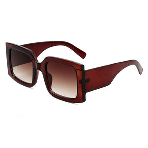 Vesela - Retro Square Oversize Fashion Sunglasses