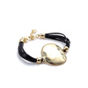 Dandelions Bold Gold Statement  Bracelet