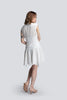 Robe corset Leah en blanc