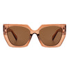 Kaeliana - Oversize Square Tinted Women Fashion Cat Eye Sunglasses