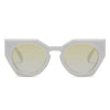 BERGEN | Women Geometric Round Cat Eye Sunglasses