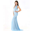 Light Blue Evening Gown