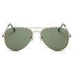 AARUS | Unisex Classic Metal Teardrop Aviator Shades Sunglasses