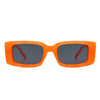 Tigrilla - Rectangle Retro Flat Top Fashion Vintage Square Sunglasses