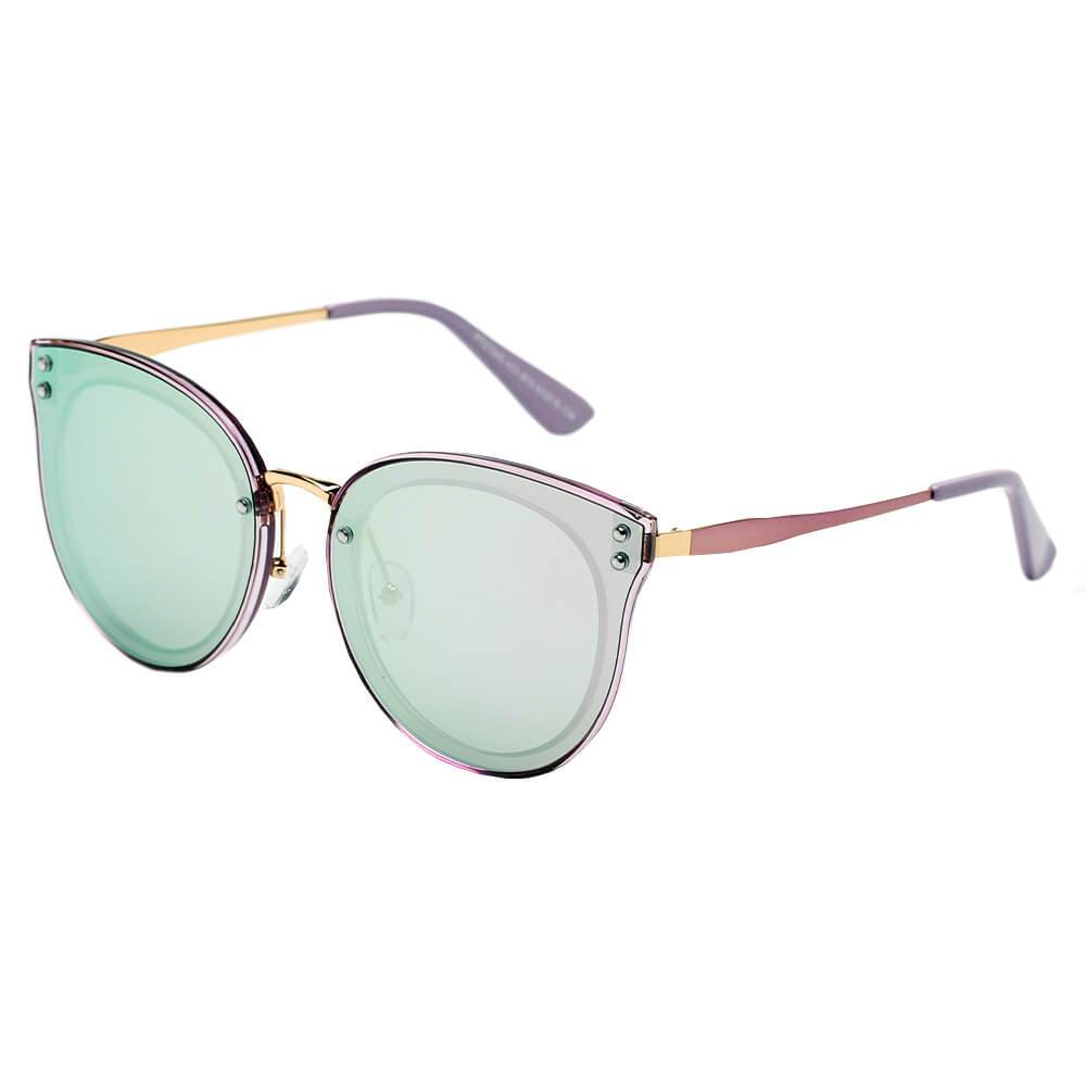 RIMINI | Women Round Cat Eye Fashion Sunglasses