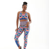 Kayentee Legging vibrant céruléen