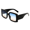 Vesela - Retro Square Oversize Fashion Sunglasses