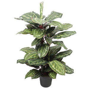 Artificial Wide Leaf Cordyline Plant 90cm