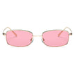 GARNER | Retro Vintage Slim Rectangle Sunglasses