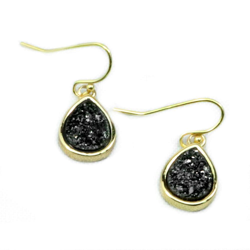 Boucles d'oreilles en forme de larme Emma Druzy