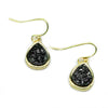 Emma Druzy Teardrop Earrings