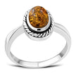 Baltic Amber Sterling Silver Ring