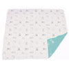 Corgi and Dandelion Seeds Bamboo Muslin Newcastle Blanket