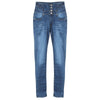 Pantalon en jean crayon extensible en denim