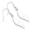 Boucles d'oreilles en argent sterling et nacre