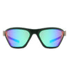 Luminize - Square Fashion Mirrored Wrap Around Sport Sunglasses