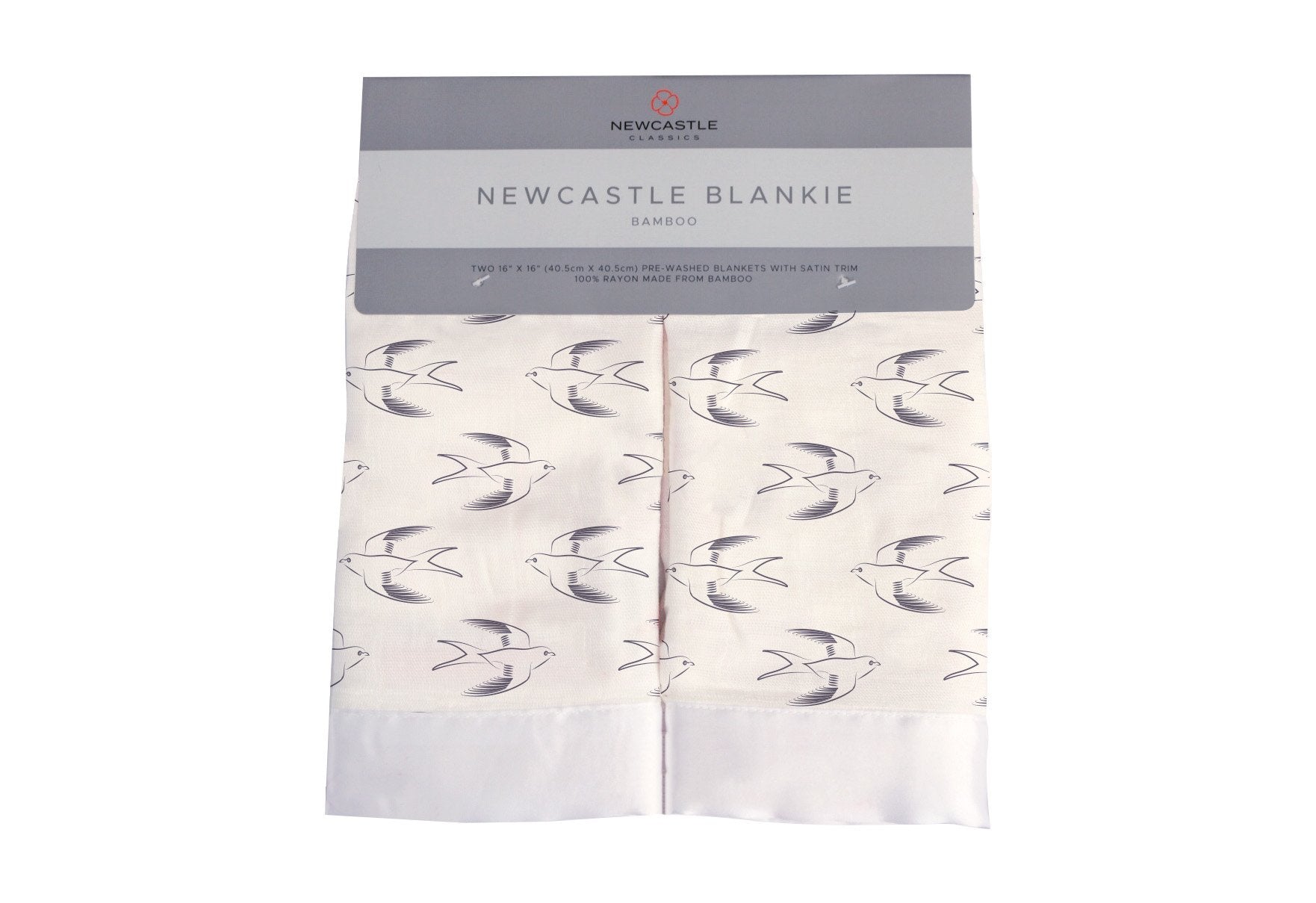 Sparrows Bamboo Muslin Newcastle Blankie