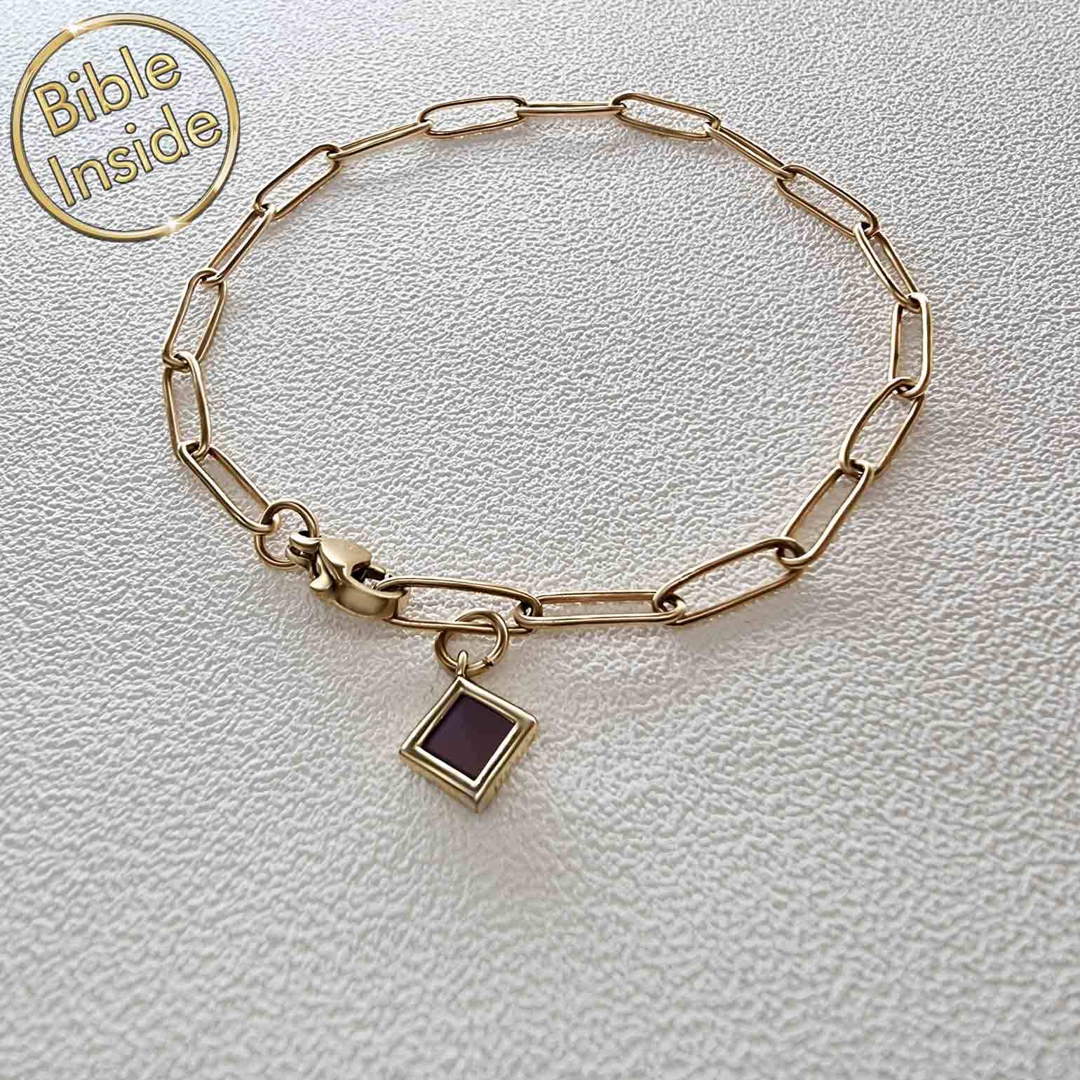 Bracelet d'Écritures Avec Nano Bible