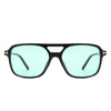 Skyhavoc - Retro Square Brow-Bar Fashion Aviator Sunglasses