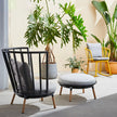 Outdoor Sofa, Table and Chair Set