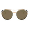 EMPORIA | Retro Polarized Lens Circle Round Sunglasses