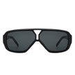 Skyhaven - Oversize Square Retro Double Bridge Vintage Fashion Sunglasses