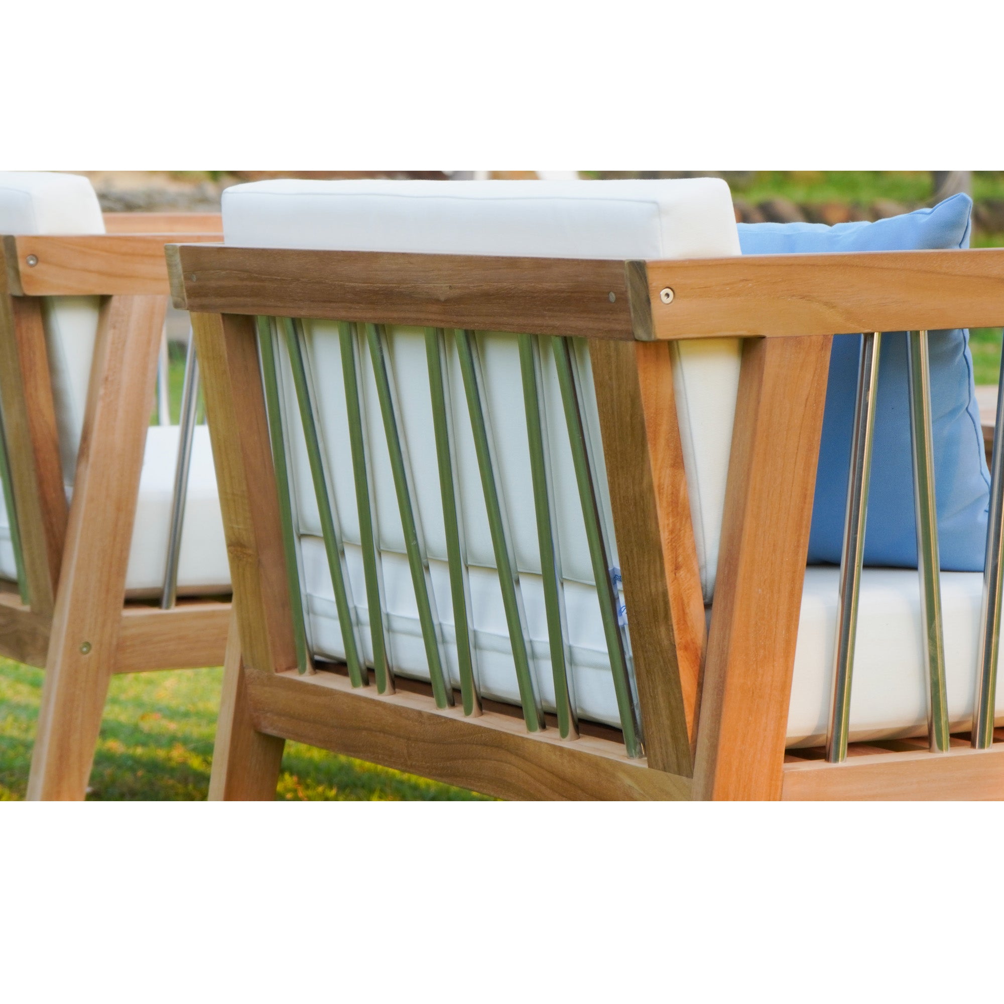 ROSSIO - ICOO Teak Outdoor Converation Set for 5 Person