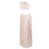 Beige Sequin Dress