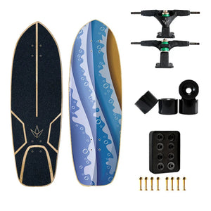 Upgrated Bamboo Anti-Scratch Longboard