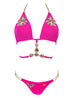 Athena Triangle Top & Tango Bottom - Pink