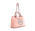 RUTH - Light Pink Vegan Canvas Tote