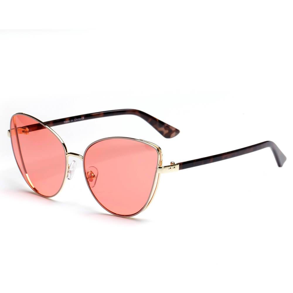 KAPOLEI | Women Luxury Rimless Look Halo Cat Eye Fashion Sunglasses