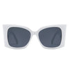 Skydusts - Oversize Square Chunky Fashion Large Women Sunglasses