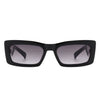 Horizonx - Retro Rectangle Narrow Fashion Slim Vintage Square Sunglasses