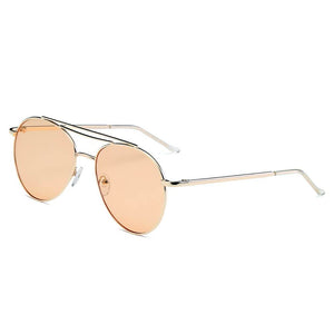 EDMOND | Unisex Aviator Clear Glasses Style Fashion Sunglasses Circle