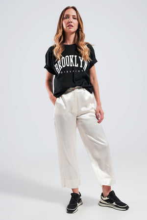 Brooklyn T Shirt in Black