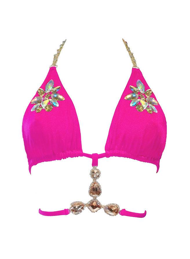 Athena Triangle Top - Pink